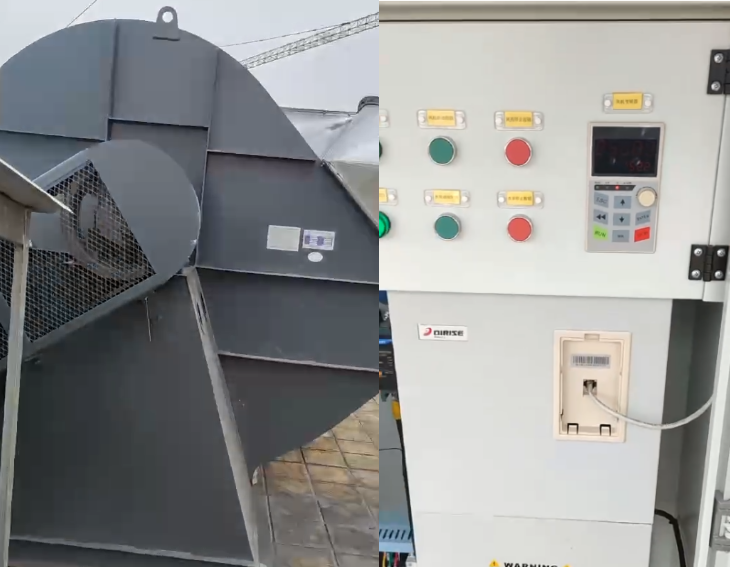 環(huán)保風機用變頻器的好處